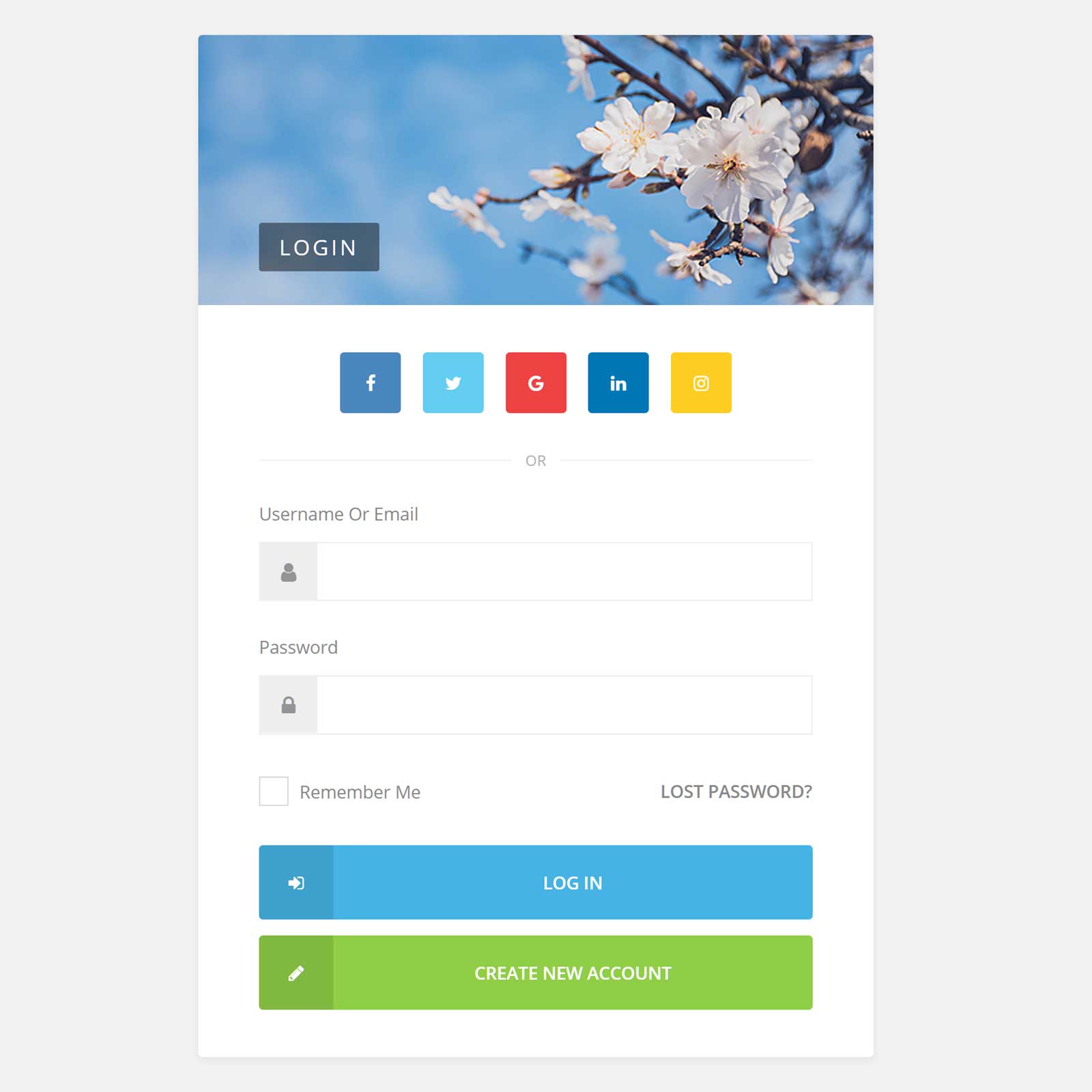 Page de connexion Youzer