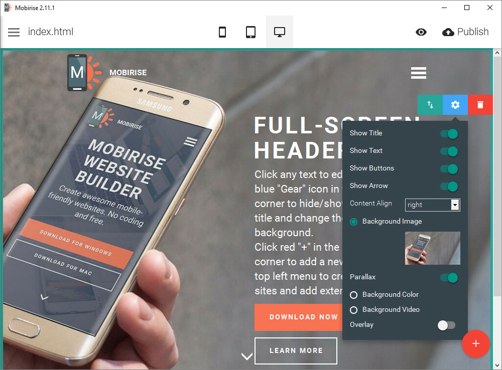 移動評論用戶界面