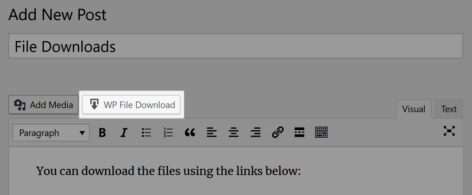 زر محرر النشر