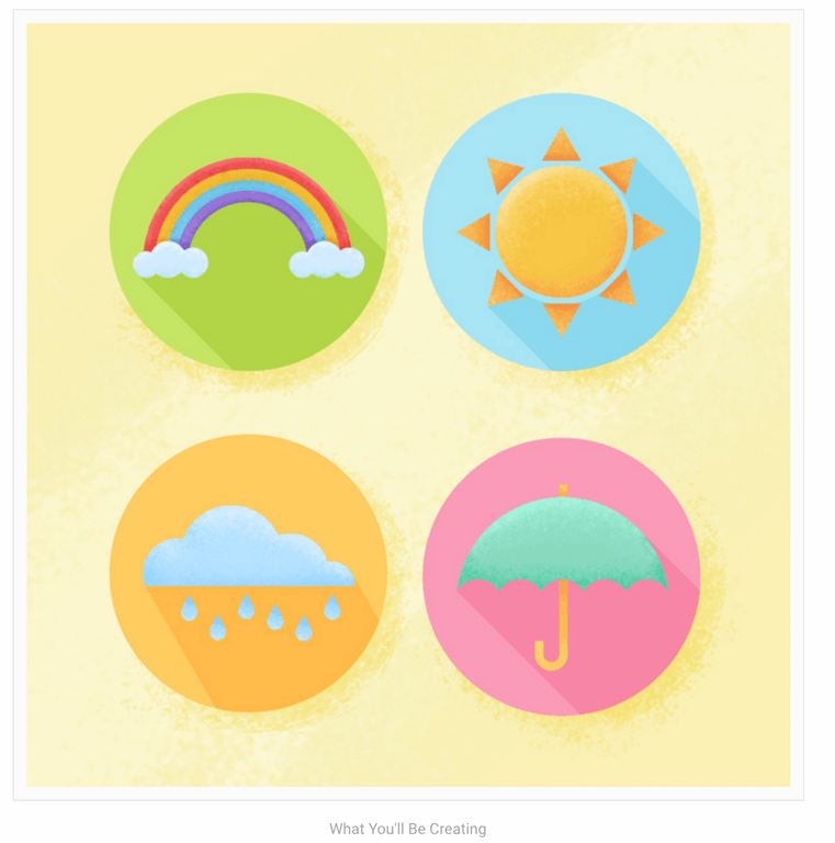 Cum să creați pictograme meteorologice plate în Adobe Photoshop