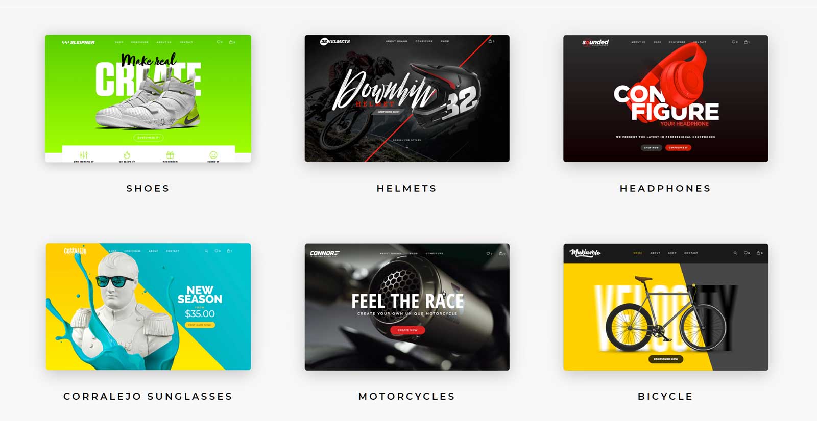 Configurator Store Demos