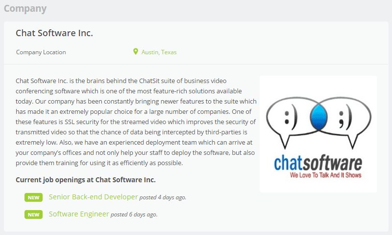WPJobBoard 員工簡介
