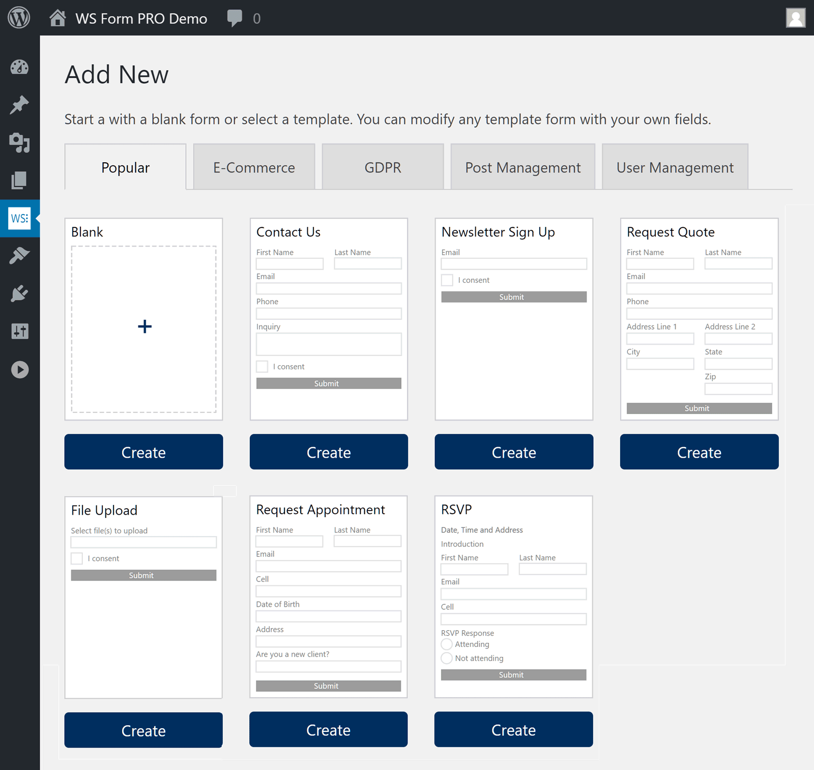 قوالب مراجعة نموذج WS