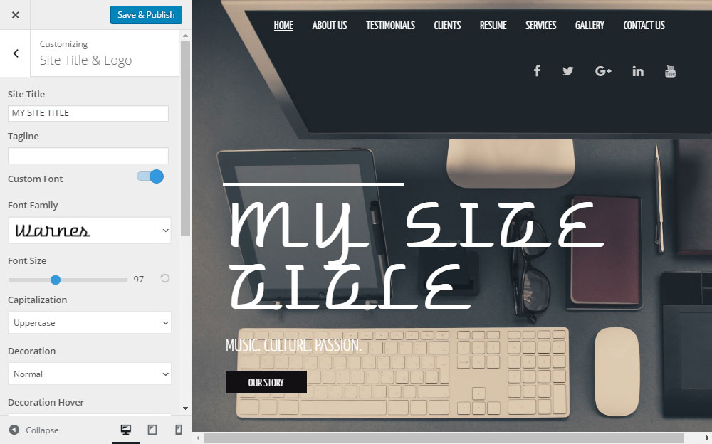 مراجعة BoldGrid لخطوط تخصيص الخطوط