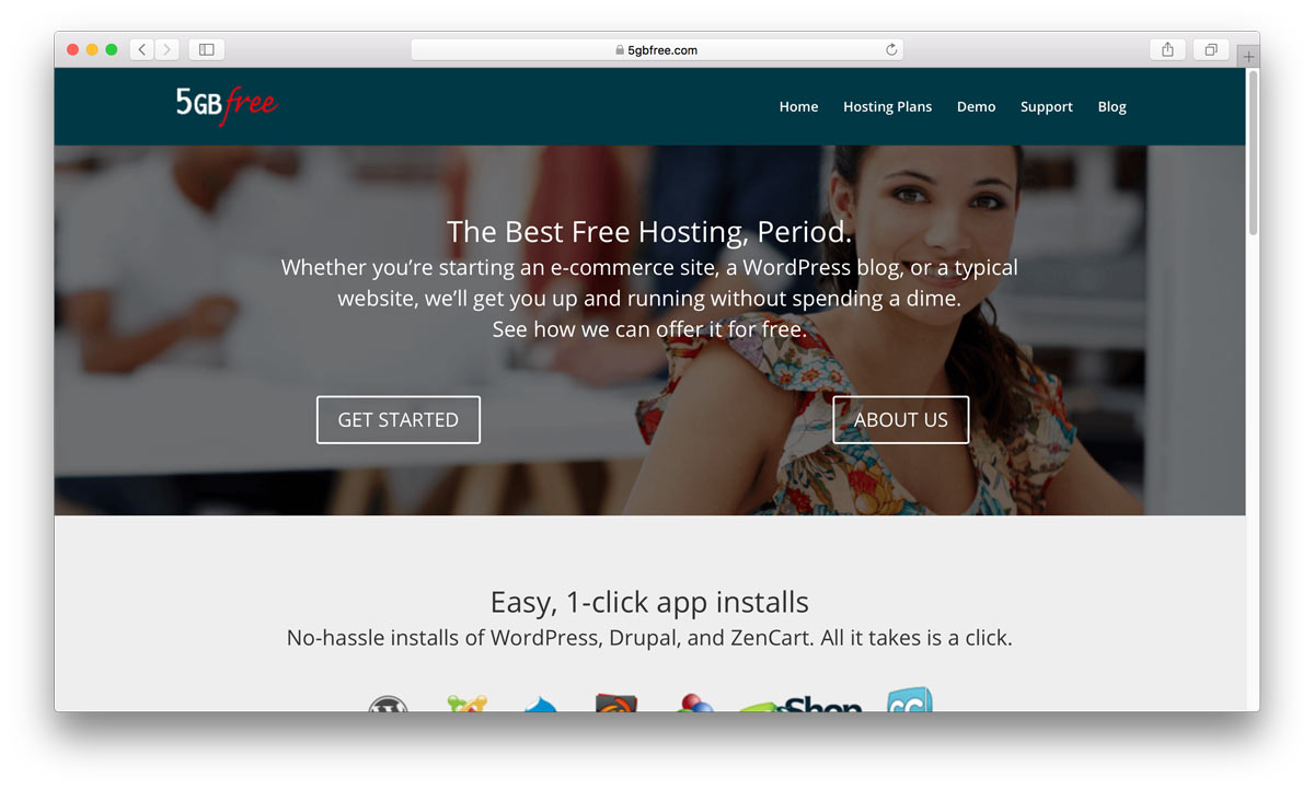 5GBPágina de inicio gratis