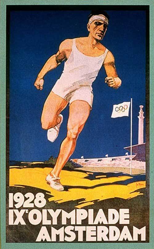 1928-Амстердам-Летние Олимпийские игры-Афиша-2
