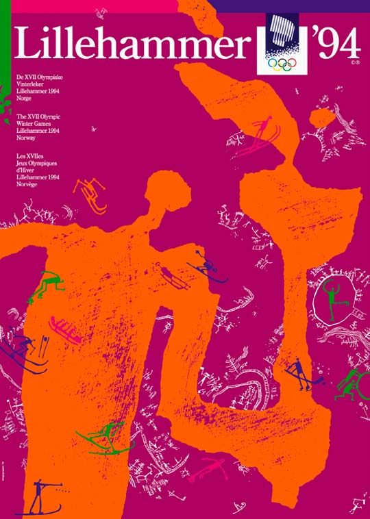 1994-Lillegammer-Olympics_Posters