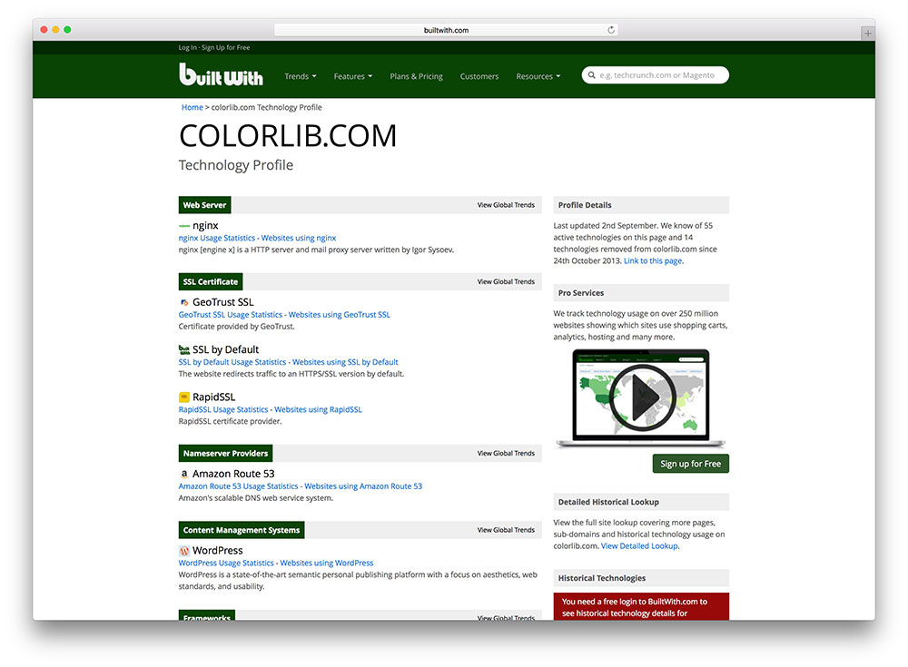 construit cu wordpress