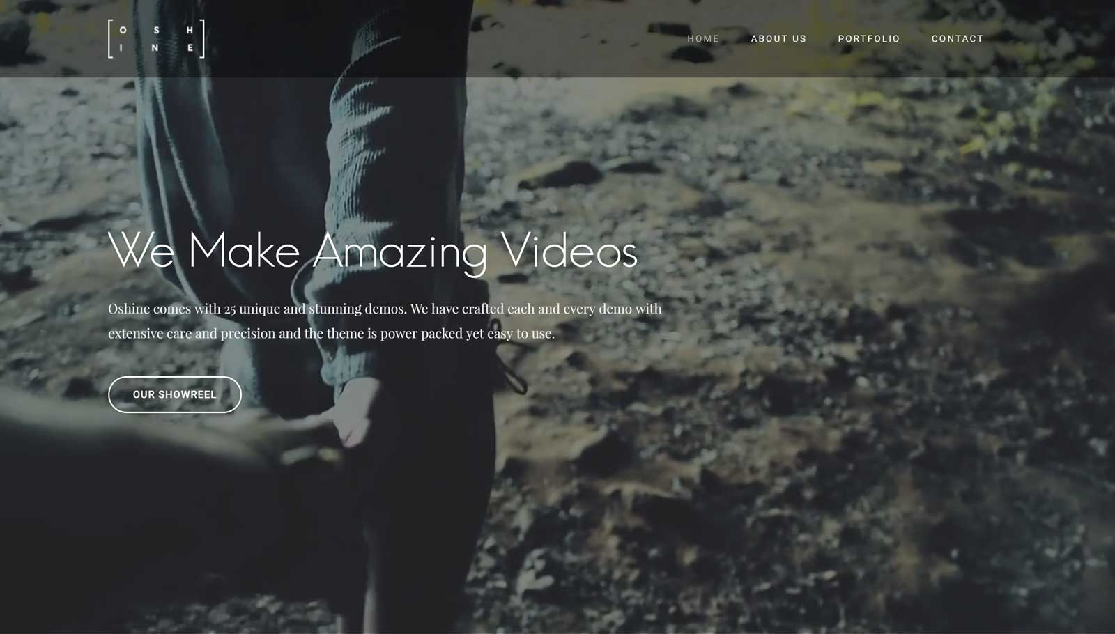 Demostración de la agencia de videos Oshine