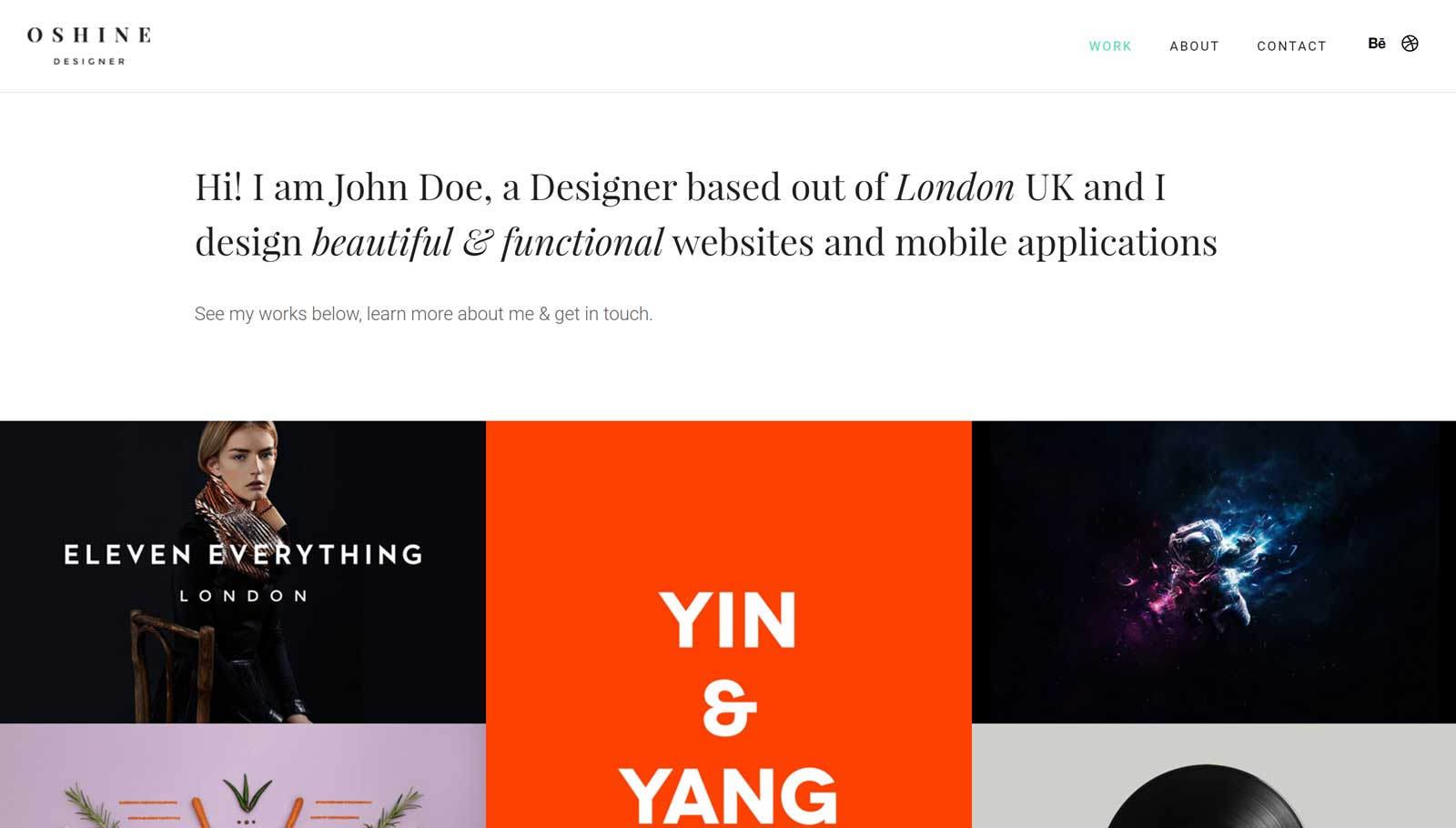 Demostración de Oshine Freelancer 21