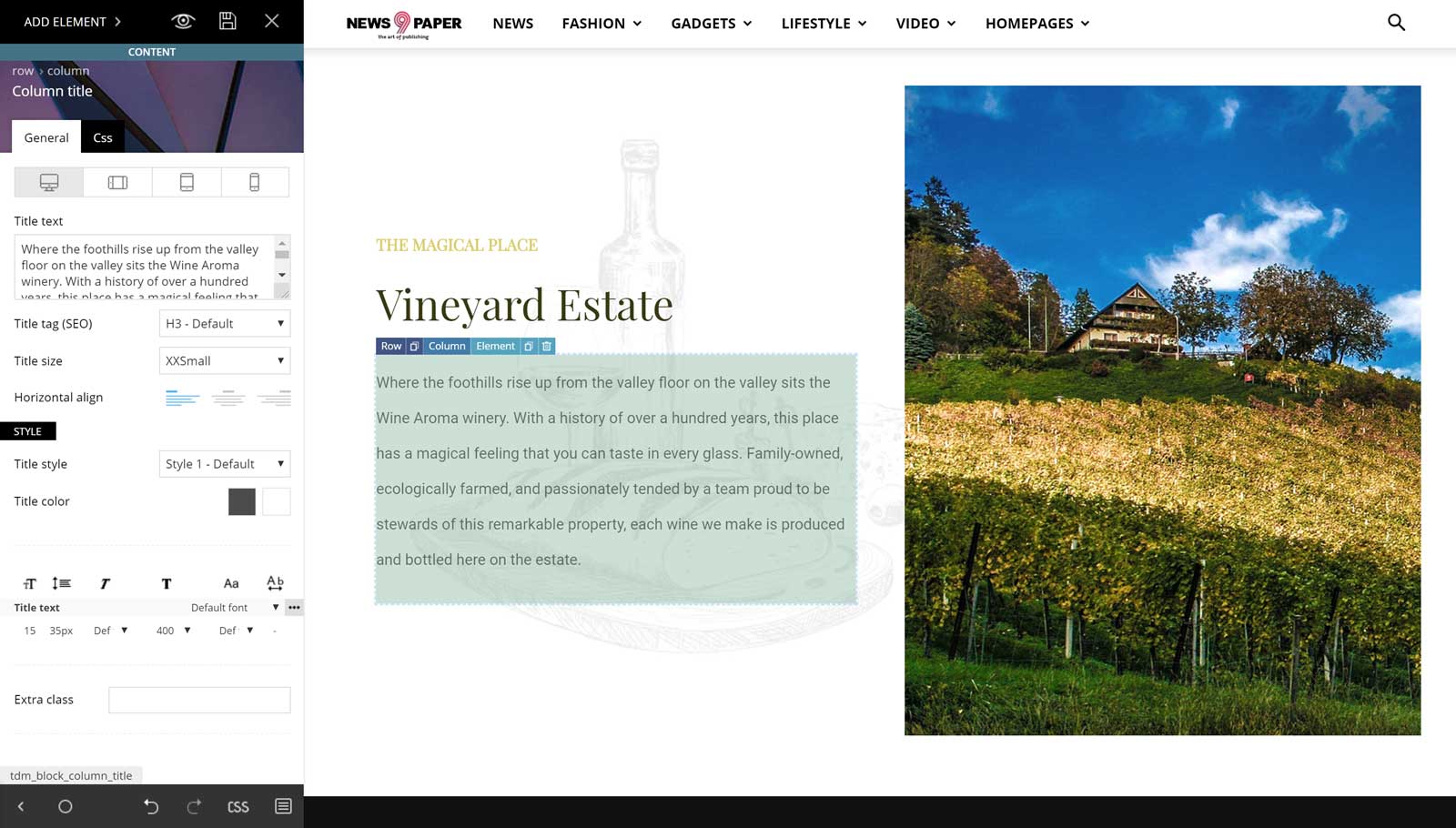 Przykład kompozytora