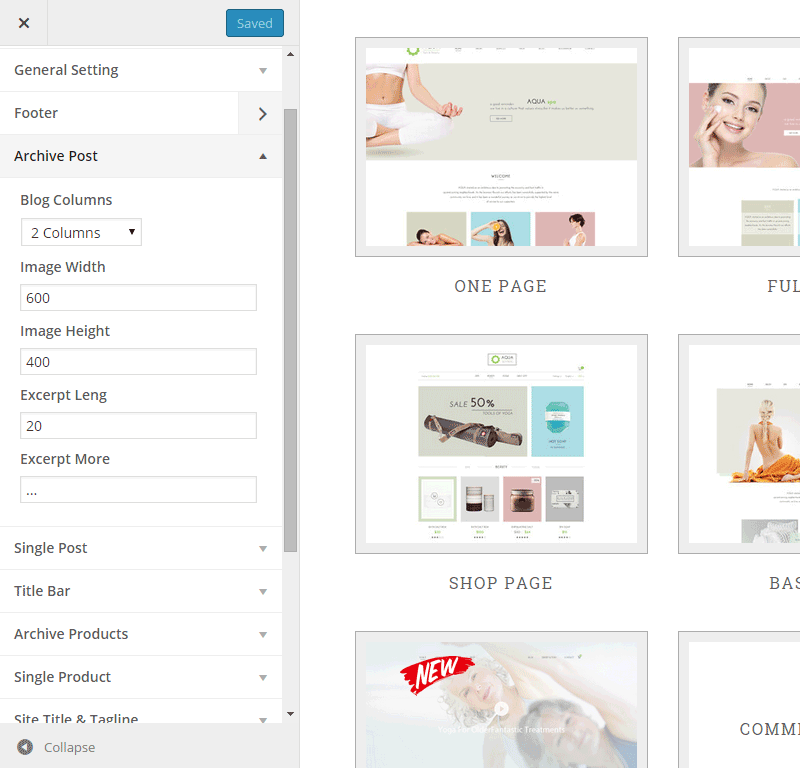 Konfigurator recenzji motywów wodnych