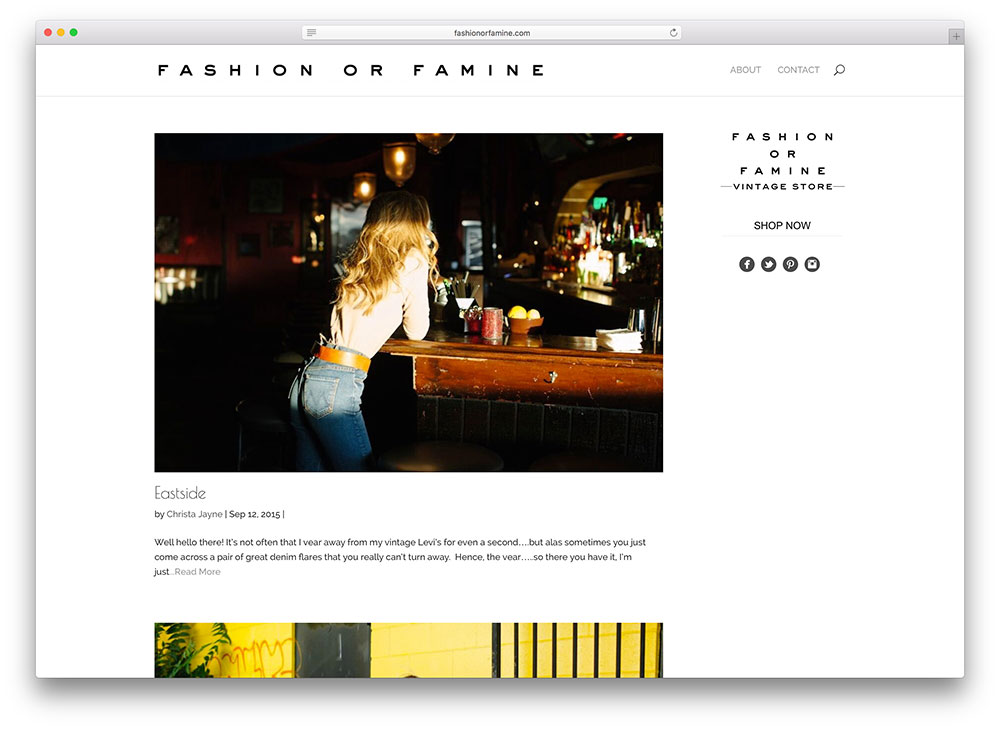 fashionorfamine-simple-blog-mode-utilisant-wordpress-divi