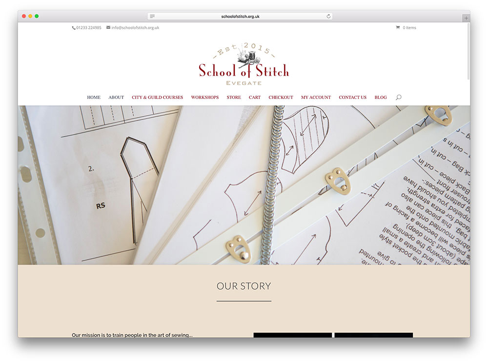 schoolofstitch-education-site-web-divi-template