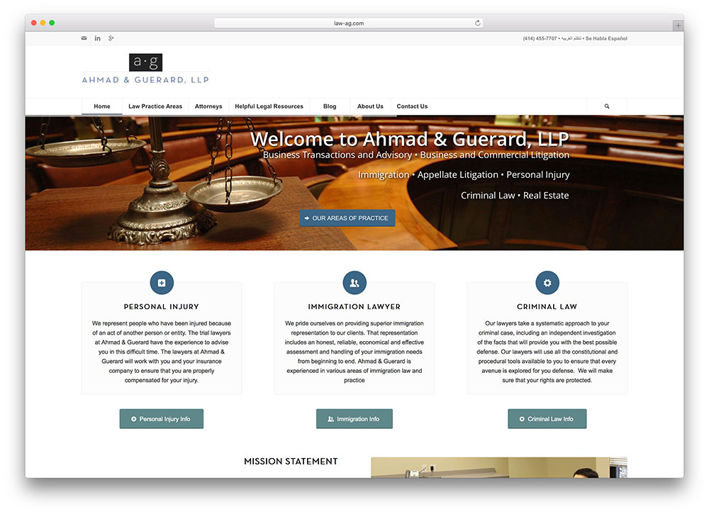 law-ag-personal-lawyer-site-using-enfold-theme