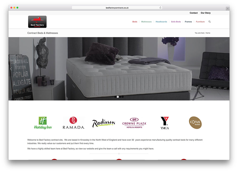 床厂合同-家具-床垫-商店-现场-带折叠