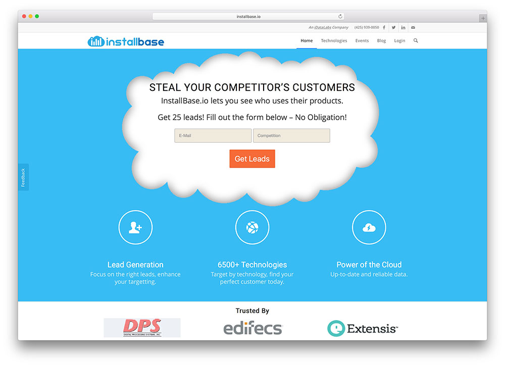 installbase-tech-startup-site-example-using-enfold