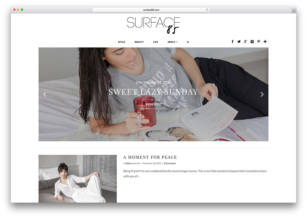 surface85-fashion-blog-example-using-x-theme