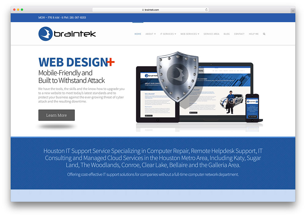 Braintek-web-development-company-site-using-x-theme