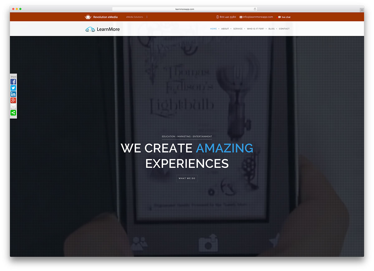 learnmoreapp-education-app-landing-page