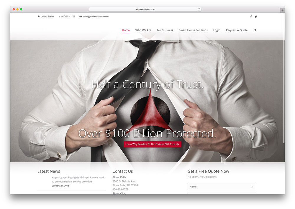 midwestalarm-trust-fund-site-example-with-the7