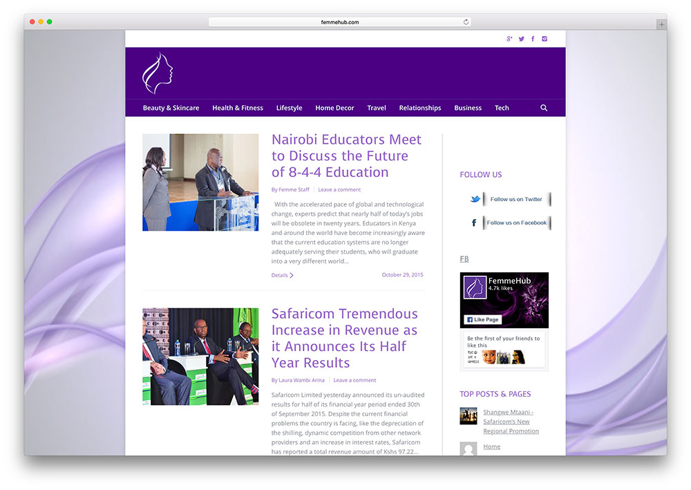 femmehub-health-site-example-with-the7-theme