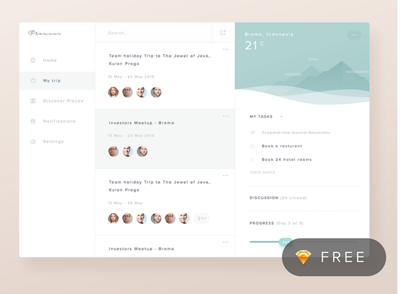 Planner Dashboard Concept