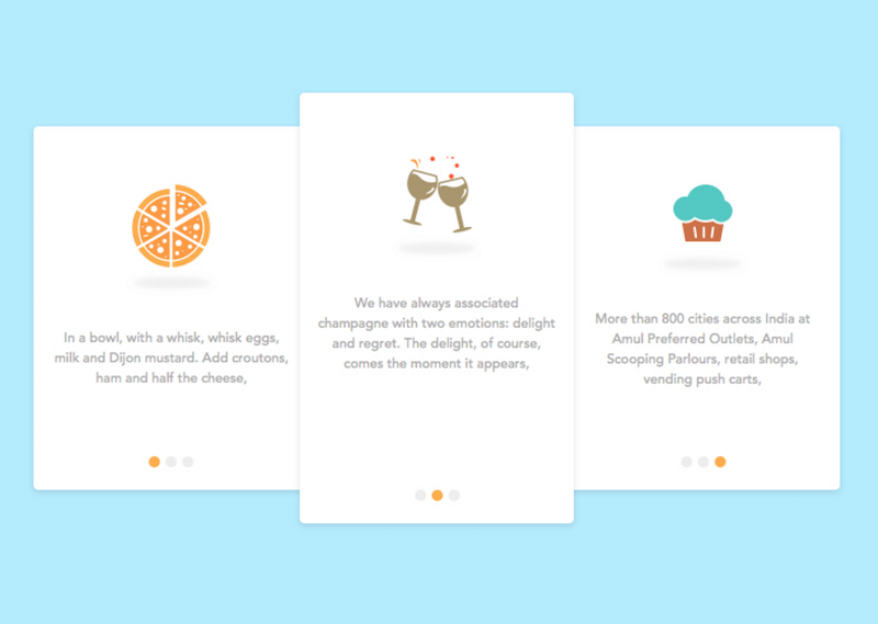 อาหารและเครื่องดื่ม UI