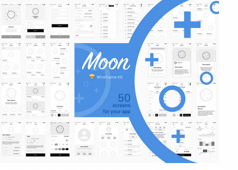ร่างโครงลวดดวงจันทร์