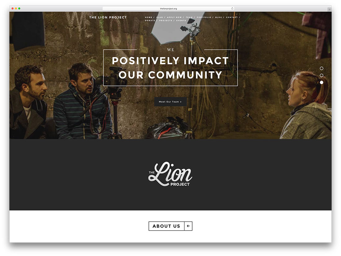 thelionproject-community-site-with-woocommerce