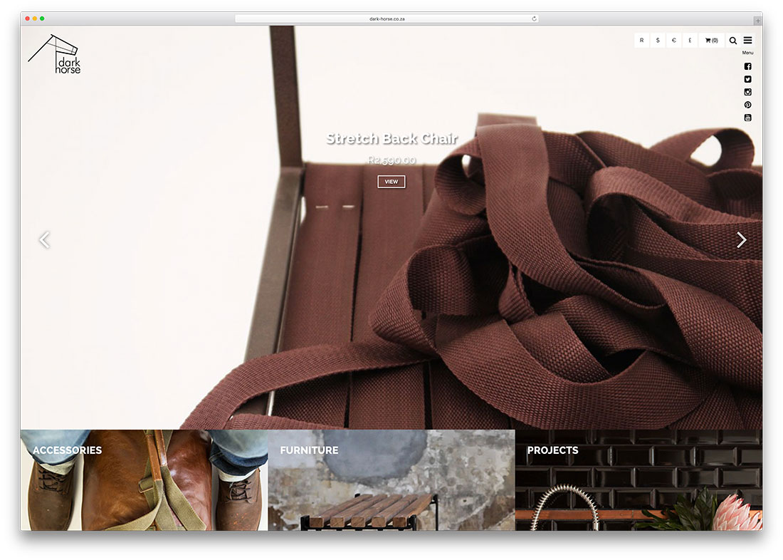 tienda-vintage-dark-horse-con-woocommerce