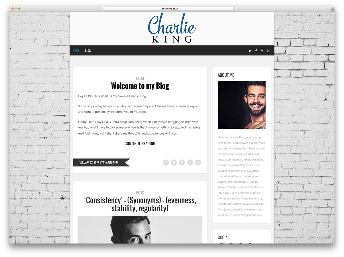 charlieking-fashion-blogger-wordpress-сайт-пример