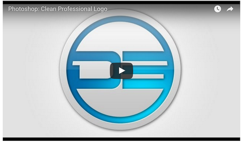 Photoshop- Logotipo profesional limpio