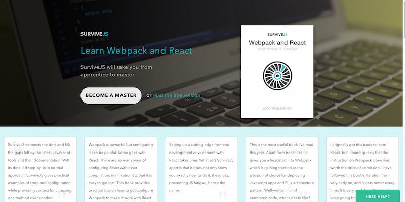 Aprenda Webpack y reaccione