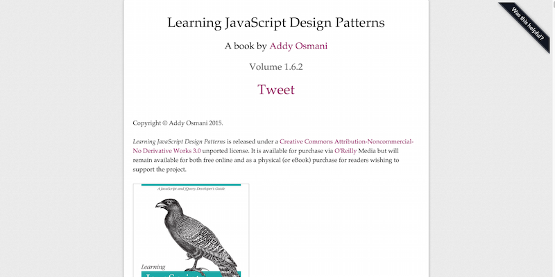 Aprendizaje de patrones de diseño de JavaScript