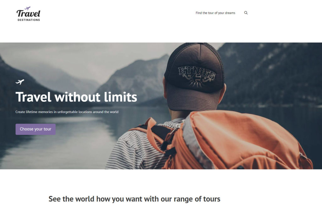 自定义 WordPress 网站示例