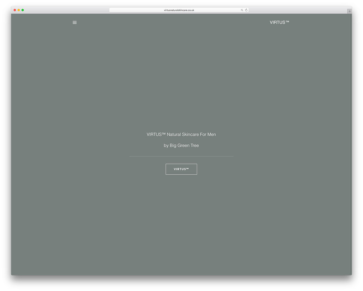 virtusnaturalskincare-minimal-brand-website-with-uncode
