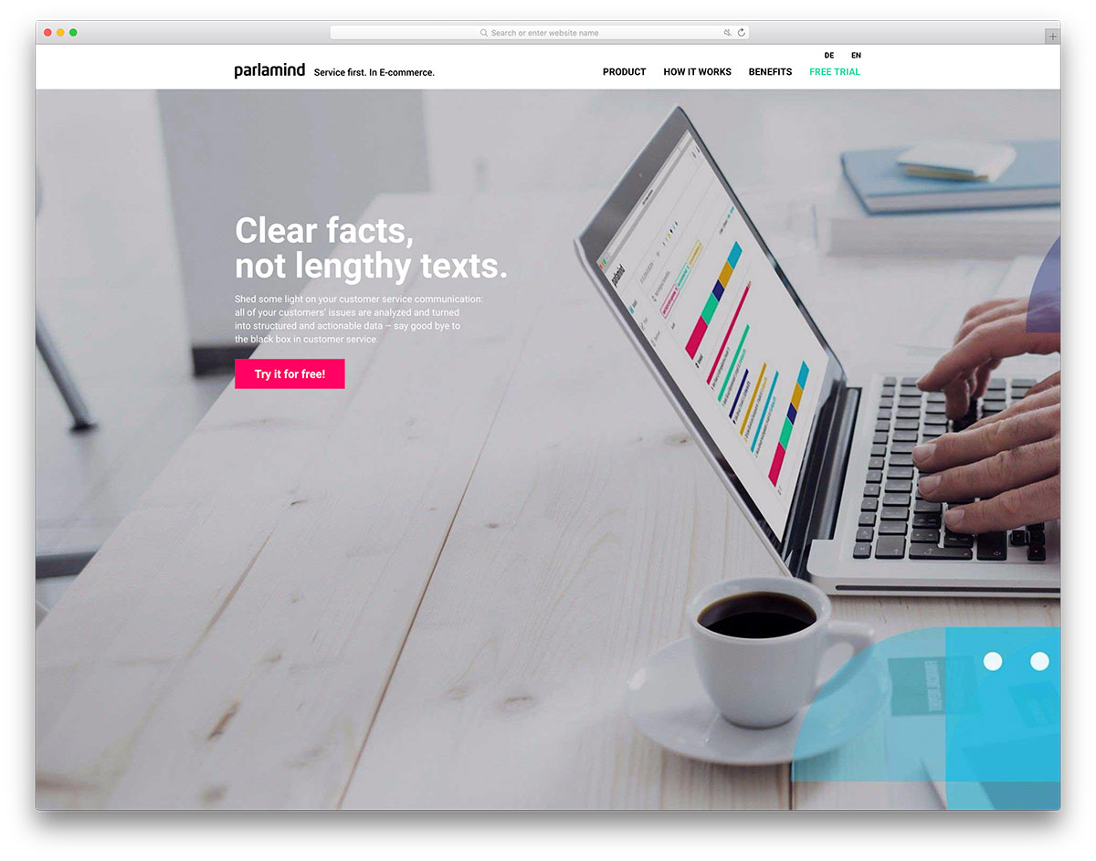 parlamind-uncode-tech-startup-site-example