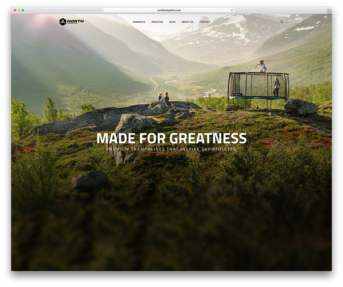 northtrampoline-ecommerce-website-example