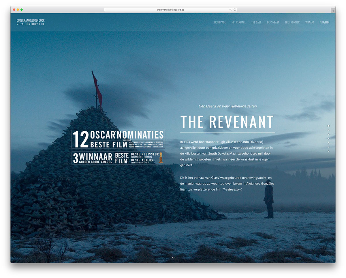 therevenant-standaard-movie-website-with-uncode