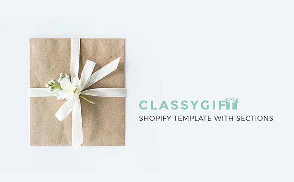 Sklep z upominkami Responsywny motyw Shopify