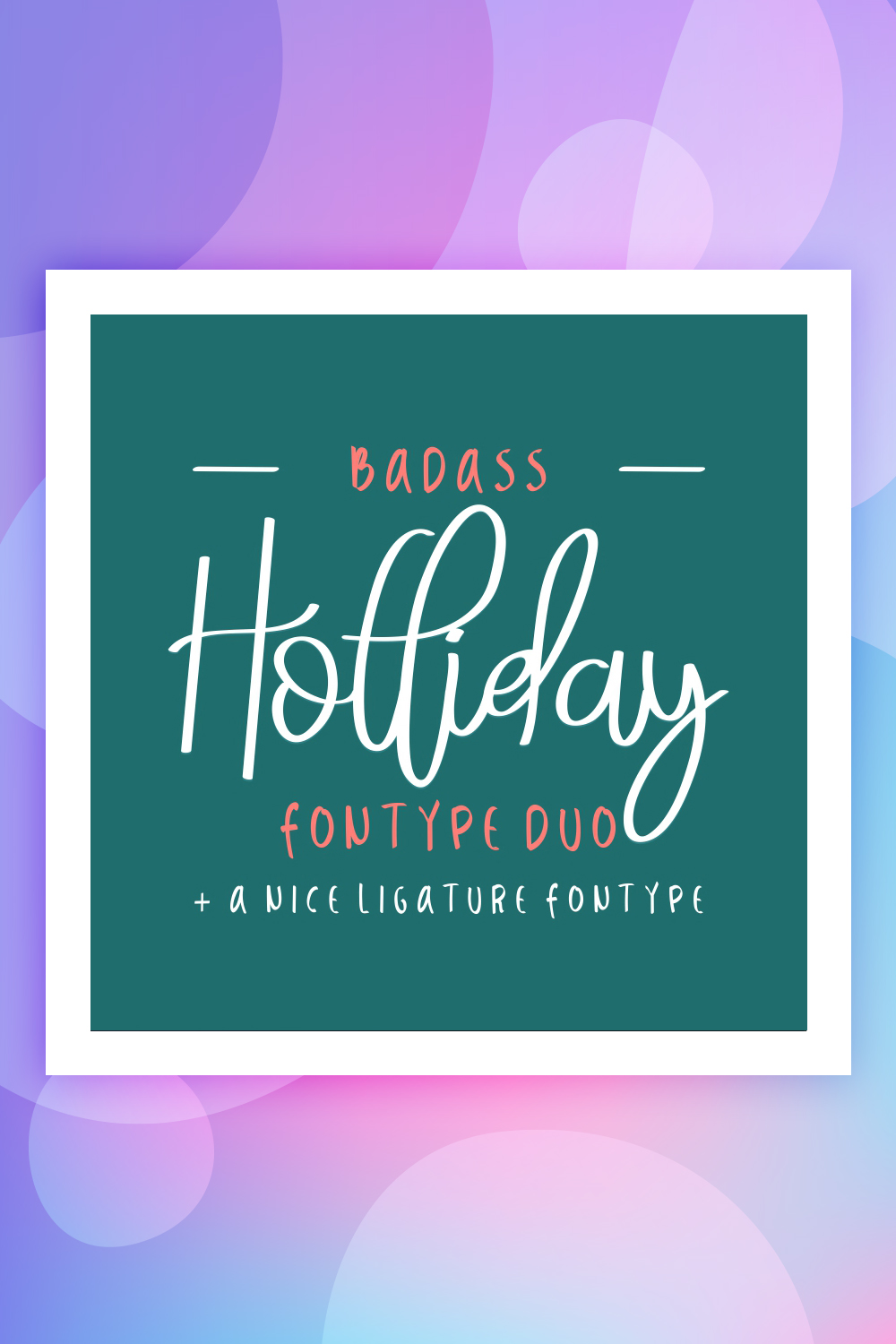 BadassHolliday 字体