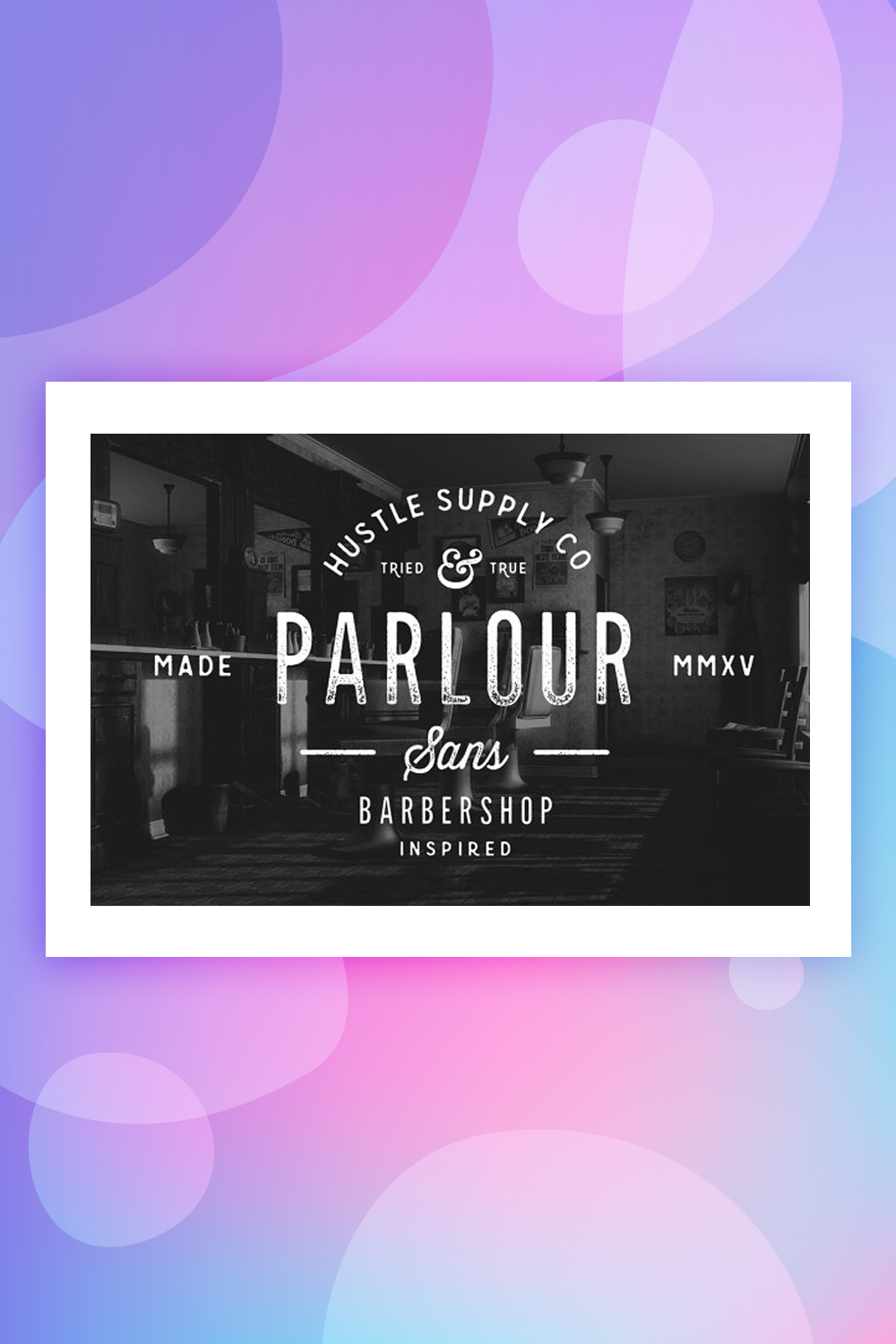 Parlor Sans 字体