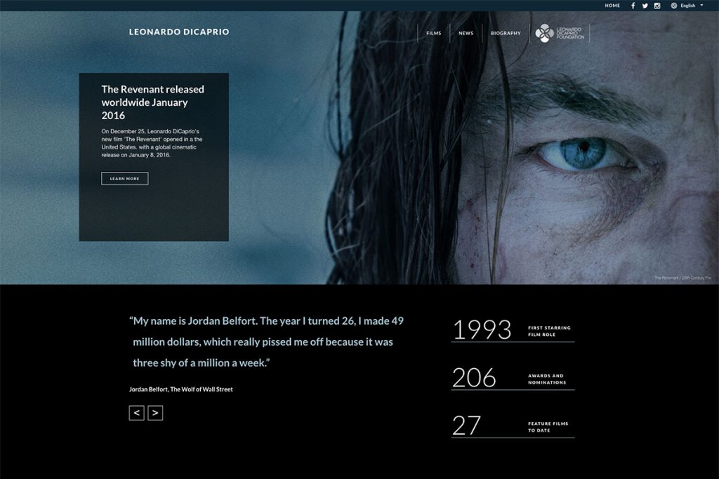 Leonardo Dicaprio