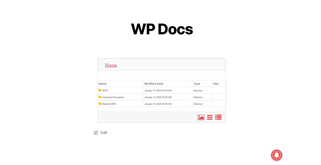การออกแบบที่เรียบง่ายสำหรับการจัดการเอกสารบนเว็บไซต์ของคุณ - WP Docs