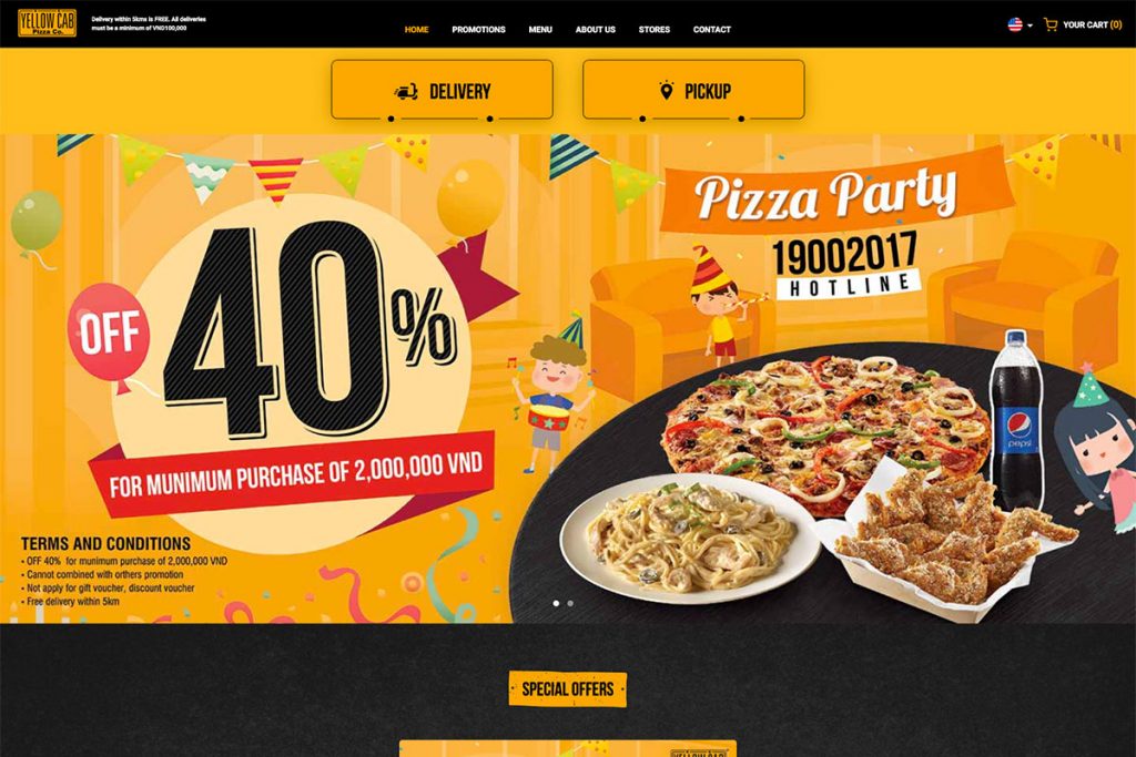 Pizza de Yellowcab