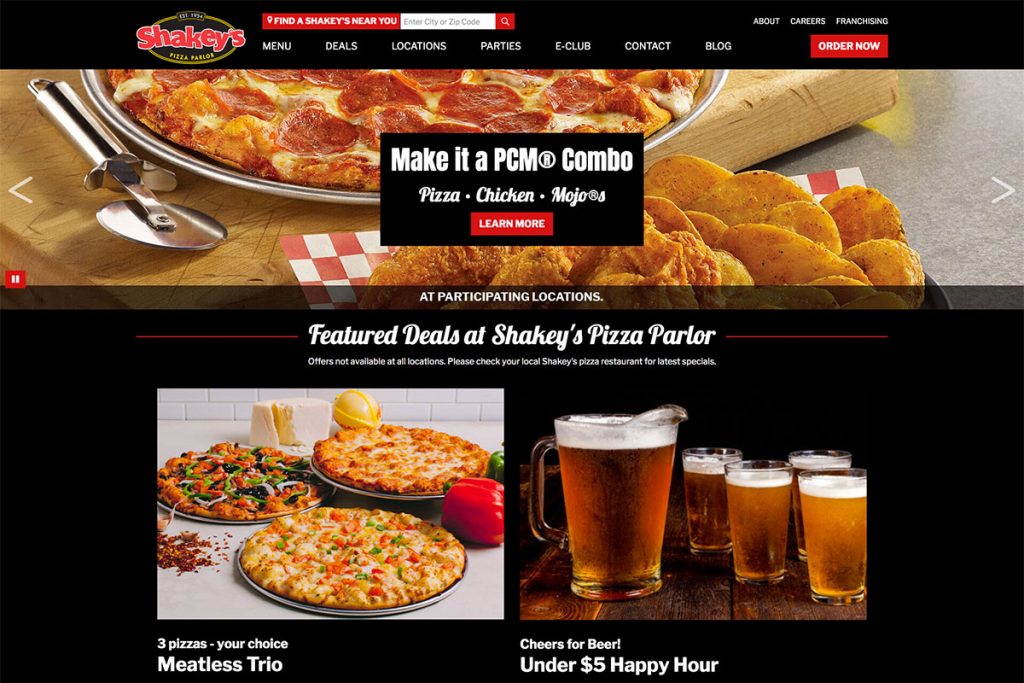 Pizza de Shakey