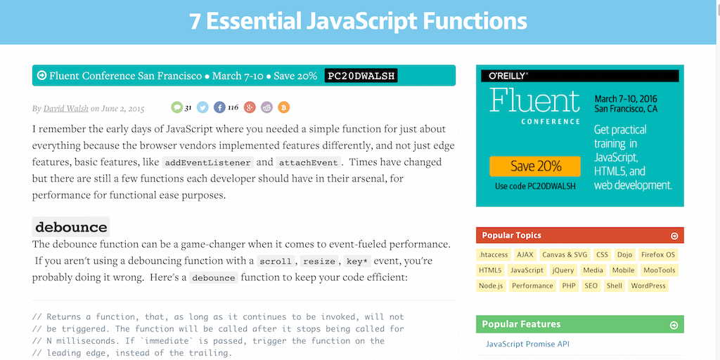 7 个基本的 JavaScript 函数