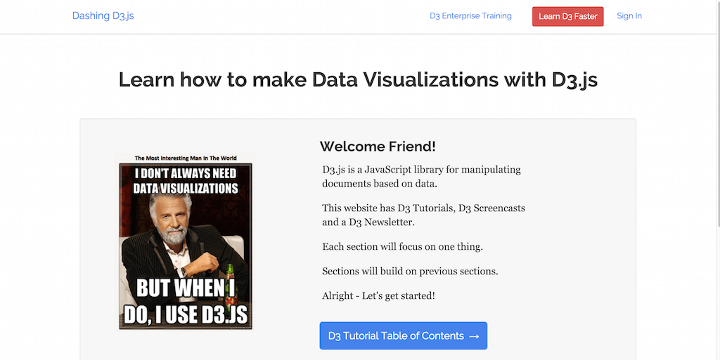 了解如何使用 D3.js 进行数据可视化