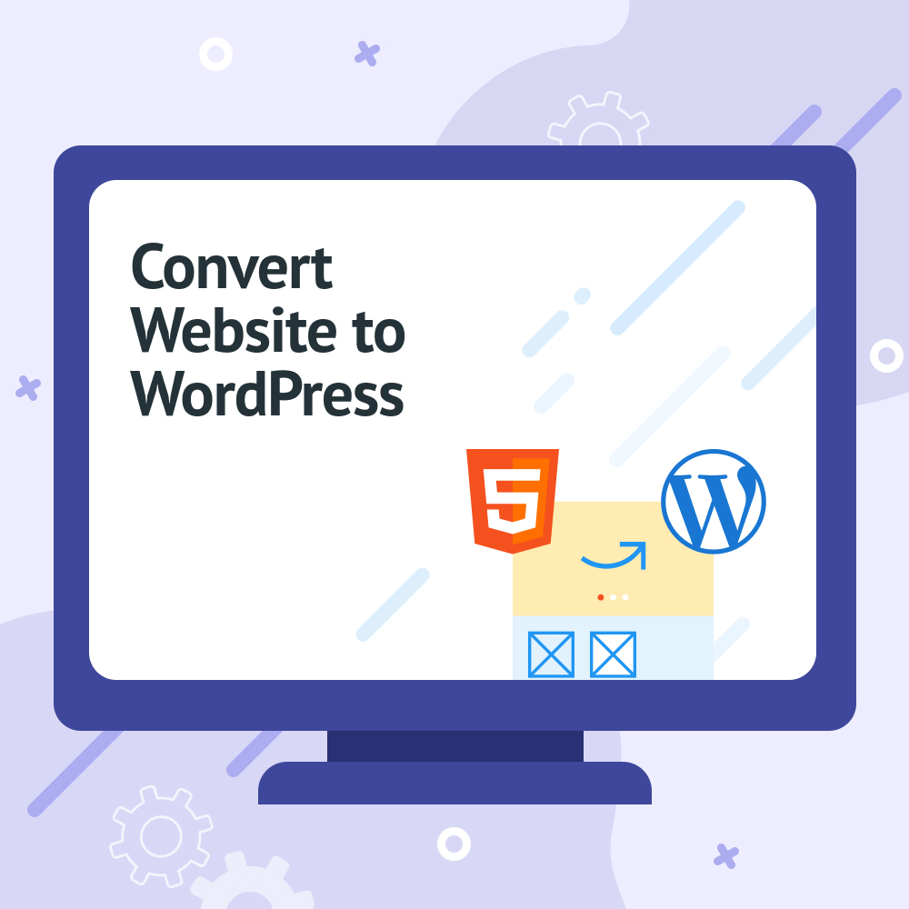 将网站转换为 WordPress